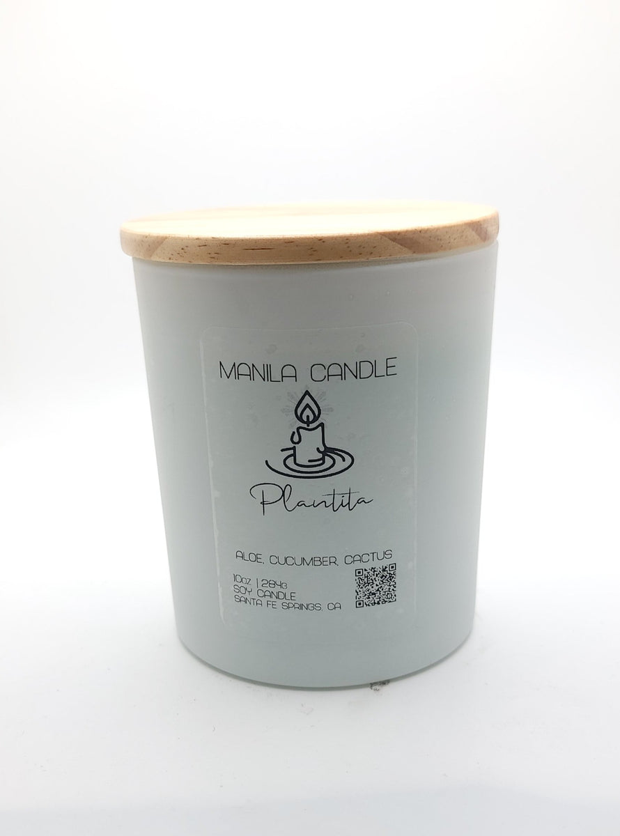 Plantita Scented Candle Scented Soy Candle Manila Candle