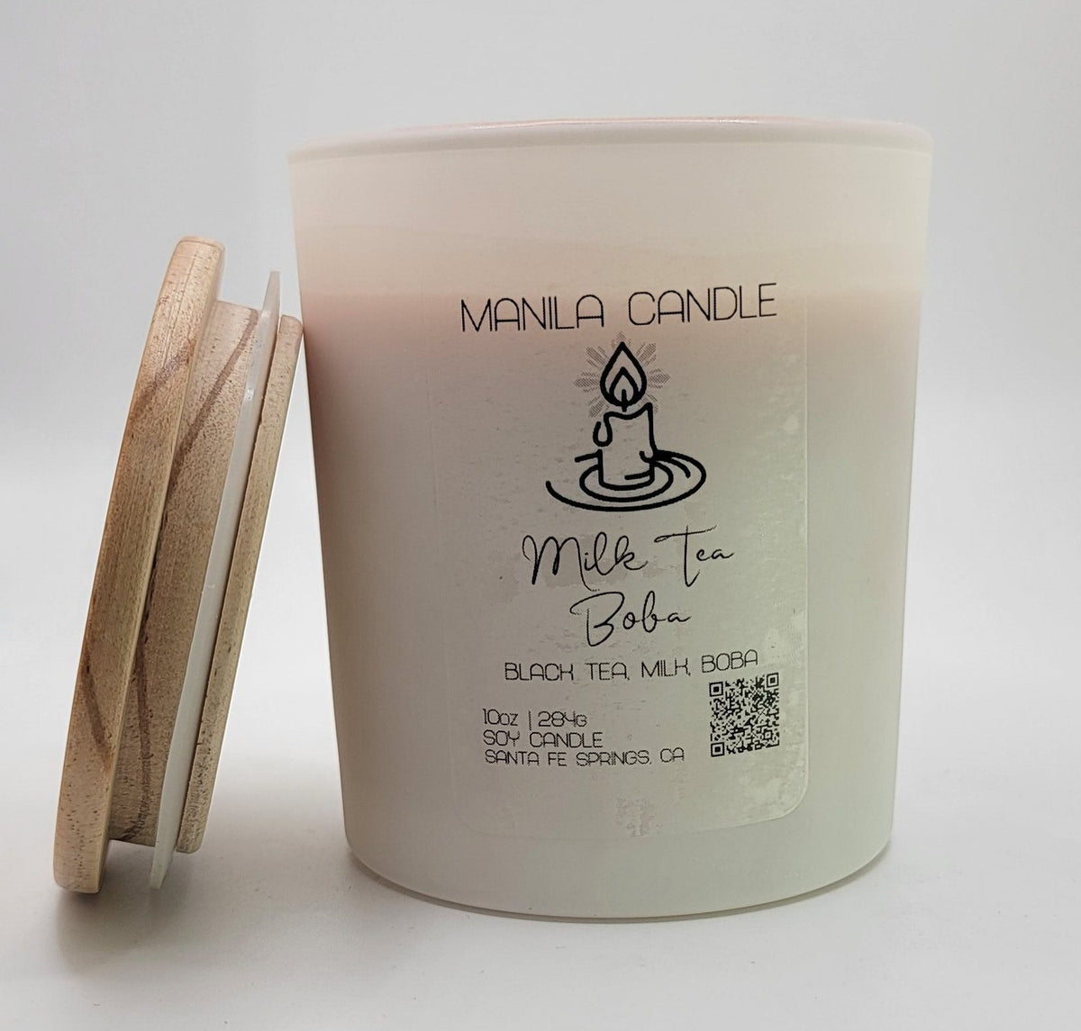 Milk Tea Boba Scented Candle Manila Candle