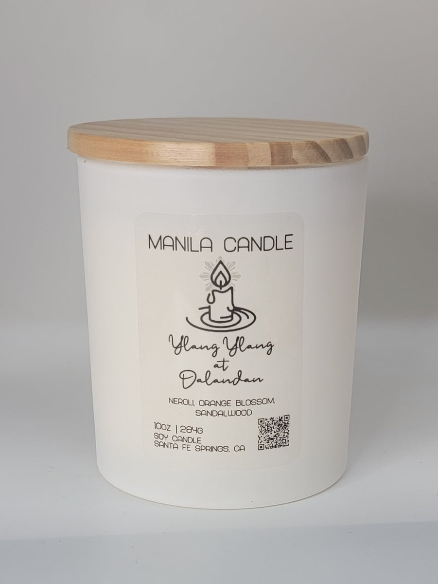 Ylang Ylang at Dalandan Scented Candle Orange Blossom Soy Candle