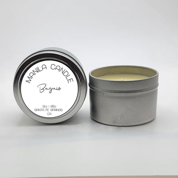 Baguio Scented Candle | Pine Scented Soy Candle