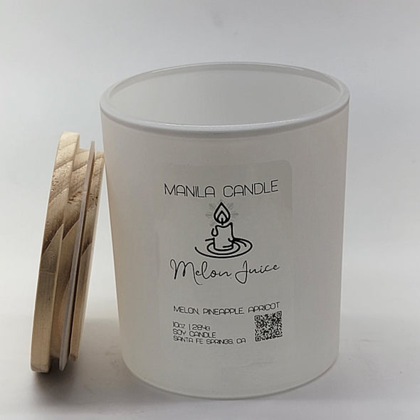 Melon Juice Scented Candle | Cantaloupe Scented Soy Candle