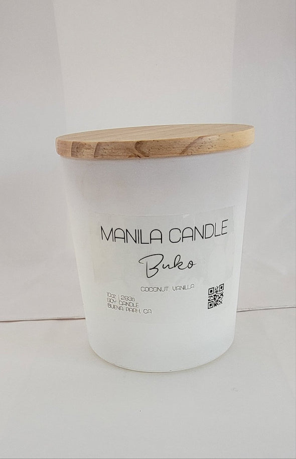 Buko Scented Candle | Coconut Scented Soy Candle