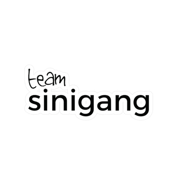 Team Sinigang Vinyl Sticker