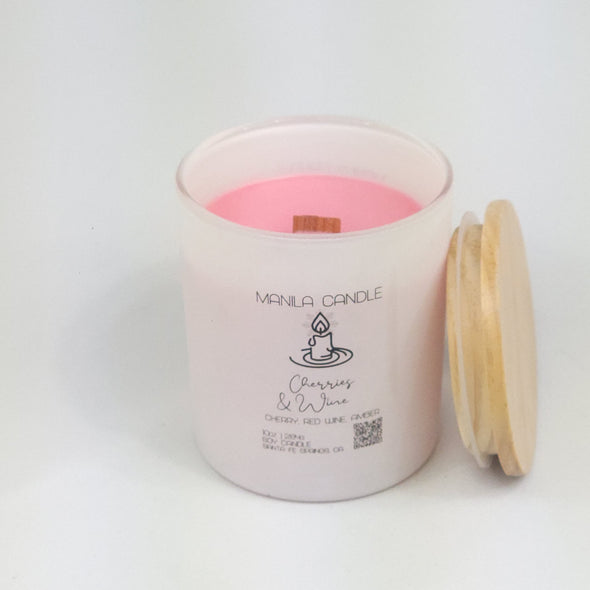 Cherries and Wine Candle