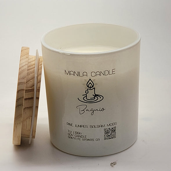 Baguio Scented Candle | Pine Scented Soy Candle