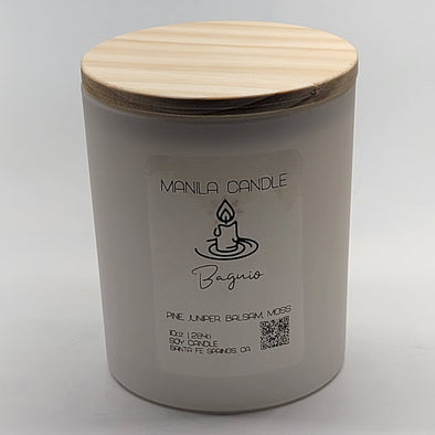 Baguio Scented Candle | Pine Scented Soy Candle