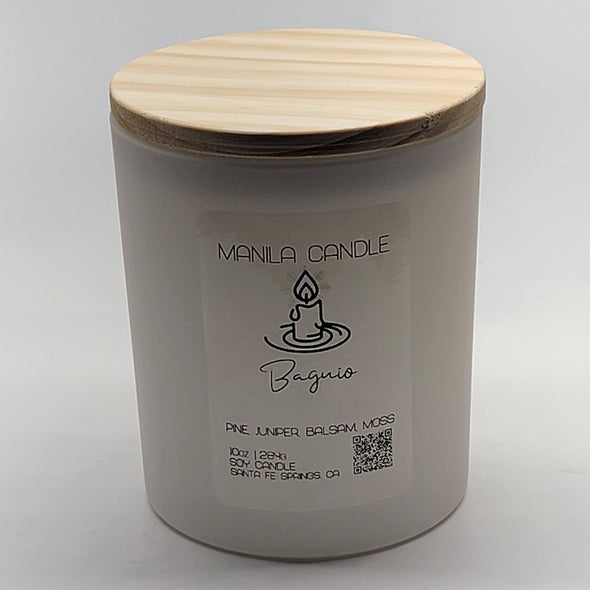 Baguio Scented Candle | Pine Scented Soy Candle