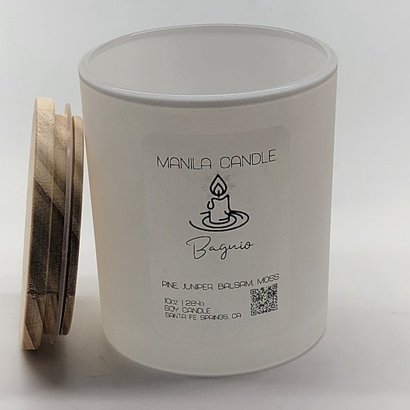 Baguio Scented Candle | Pine Scented Soy Candle