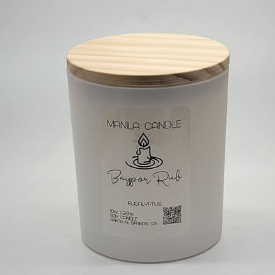 Baypor Rub Scented Scented Soy Candle | Eucalyptus