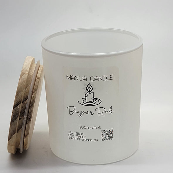 Baypor Rub Scented Scented Soy Candle | Eucalyptus