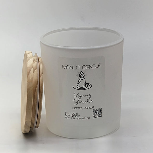 Kapeng Barako Scented Candle | Coffee Scented Soy Candle