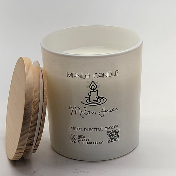 Melon Juice Scented Candle | Cantaloupe Scented Soy Candle