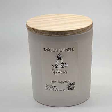Rosas Scented Candle | Fresh Cut Rose Soy Candle