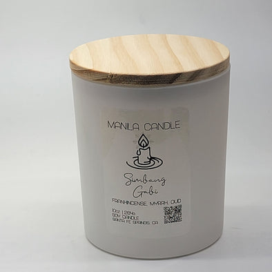 Simbang Gabi | Frankincense and Myrrh Scented Soy Candle