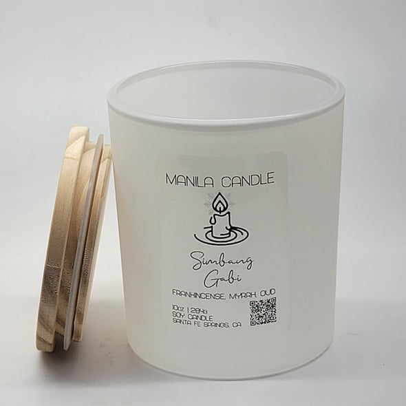 Simbang Gabi | Frankincense and Myrrh Scented Soy Candle