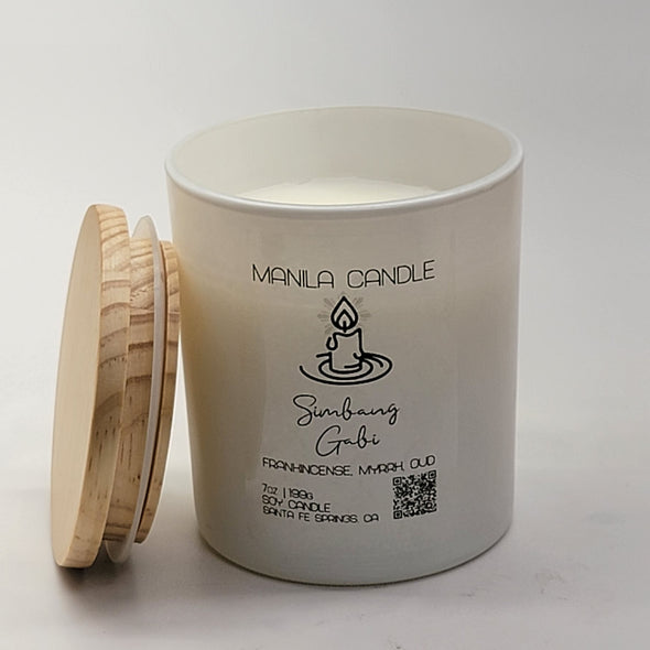 Simbang Gabi | Frankincense and Myrrh Scented Soy Candle