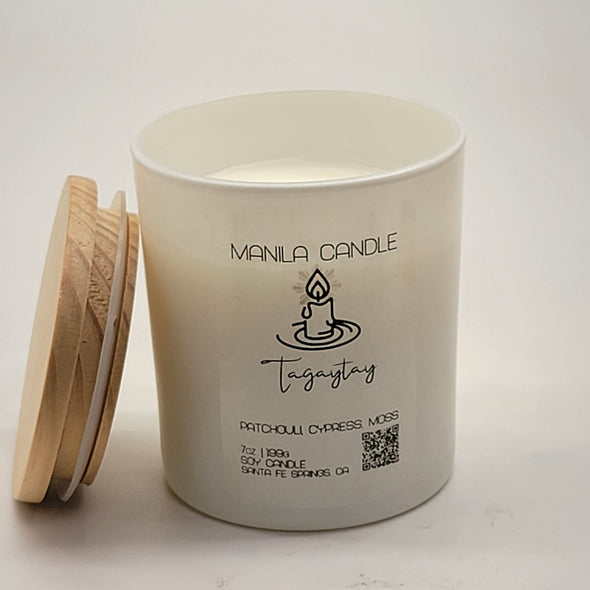 Tagaytay Scented Soy Candle | Cypress and Bayberry Scented Soy Candle