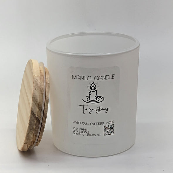 Tagaytay Scented Soy Candle | Cypress and Bayberry Scented Soy Candle