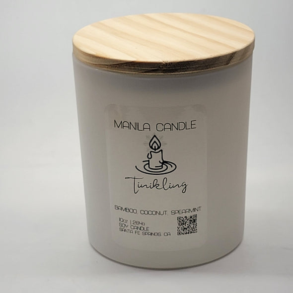 Tinikling Scented Candle | Bamboo & Coconut Scented Soy Candle