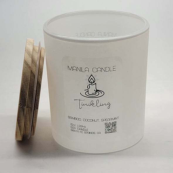 Tinikling Scented Candle | Bamboo & Coconut Scented Soy Candle