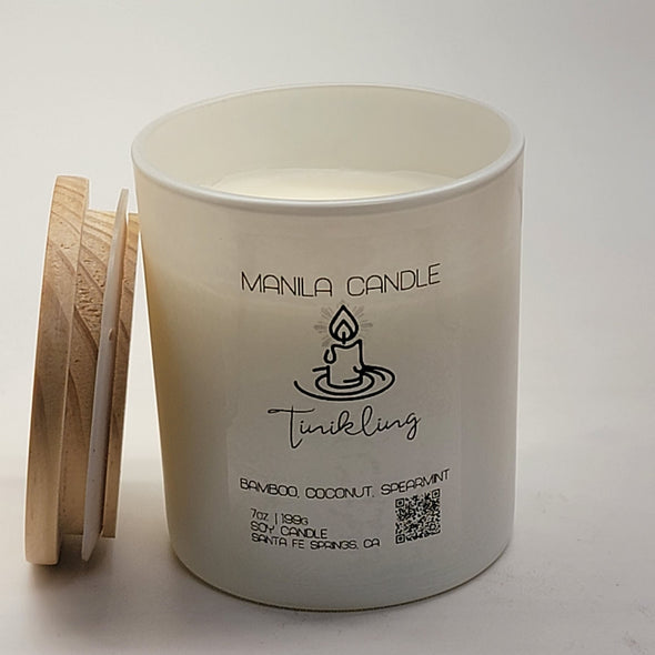 Tinikling Scented Candle | Bamboo & Coconut Scented Soy Candle