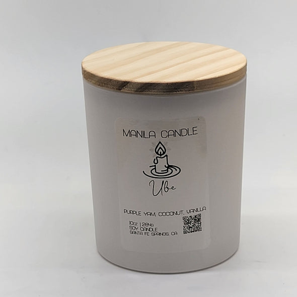 Ube Halaya Scented Candle | Purple Yam Scented Soy Candle
